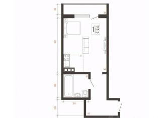 Продается 1-комнатная квартира, 34.4 м2, Иркутск, Правобережный округ