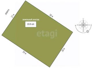 Продажа участка, 10.8 сот., Забайкальский край, Раздольная улица, 7