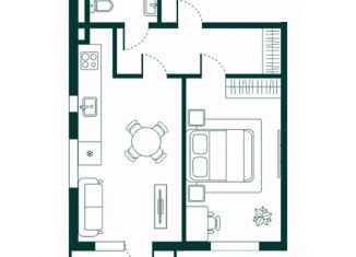 Продам 2-ком. квартиру, 47.25 м2, Дагестан