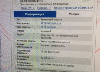 Продаю участок, 925 сот., деревня Щеколдино