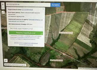 Продам участок, 6 сот., Брянская область, улица Пушкина