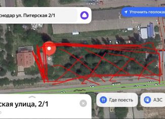 Продажа земельного участка, 22.9 сот., Краснодар, Прикубанский округ, Питерская улица, 2/1