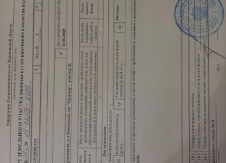 Продажа участка, 12 сот., Воронежская область, СНТ Надежда, 99