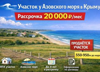 Продаю участок, 6 сот., село Каменское