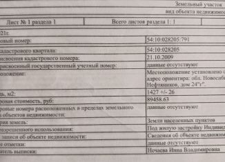 Продаю участок, 14 сот., Новосибирская область
