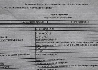 Продаю участок, 17 сот., село Богородицкое, улица Гагарина