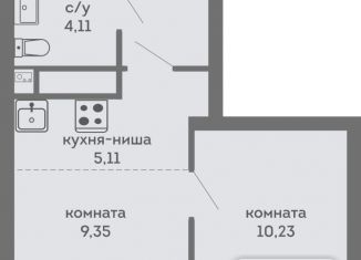 2-ком. квартира на продажу, 32.3 м2, Пермский край