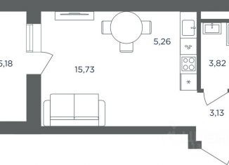 Продажа однокомнатной квартиры, 30.53 м2, Пермь
