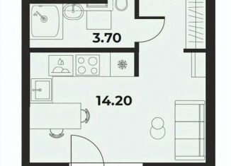 Продажа квартиры студии, 23.6 м2, Пермь