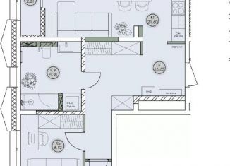 Продам 3-ком. квартиру, 93.12 м2, Иркутск, Октябрьский округ