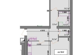 Продам 2-комнатную квартиру, 65 м2, Костромская область