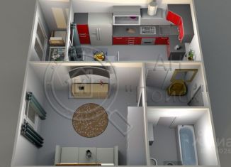Продажа 2-ком. квартиры, 51.2 м2, Курск