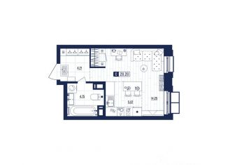Продажа квартиры, 28.28 м2, Тула