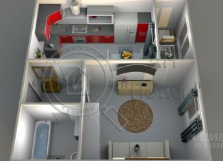 Продается 2-комнатная квартира, 51.2 м2, Курск