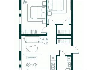 Продажа 3-ком. квартиры, 68.47 м2, Дербент