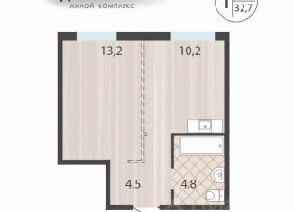 Продажа 1-комнатной квартиры, 32.7 м2, Иркутская область