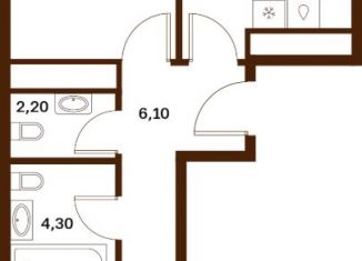 Продается 2-комнатная квартира, 62.25 м2, Ставропольский край