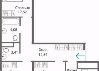 Продажа 3-комнатной квартиры, 82.05 м2, Симферополь