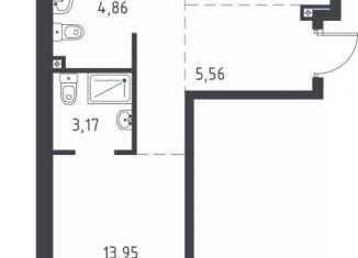 Продам 2-ком. квартиру, 75.64 м2, Иркутская область, улица Эдуарда Дьяконова, 8