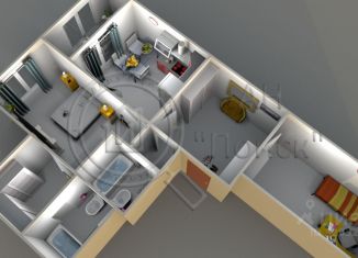Продажа 2-комнатной квартиры, 70.07 м2, Курск