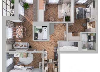 Продается 3-комнатная квартира, 92.83 м2, Тольятти