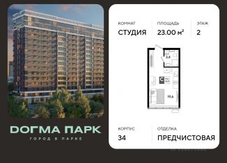 Продаю квартиру студию, 23 м2, Краснодар