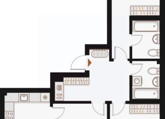 Продажа 3-комнатной квартиры, 82.24 м2, Казань