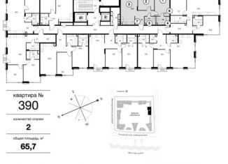 Продам 2-комнатную квартиру, 65.7 м2, Москва, СЗАО