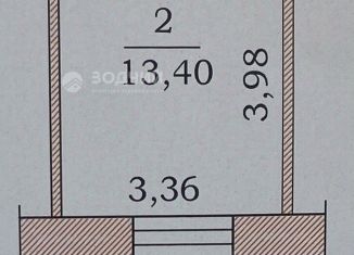 Комната на продажу, 13.4 м2, Чебоксары, Канашское шоссе, 1