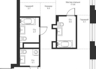Продаю 2-ком. квартиру, 106.2 м2, Казань, Советский район