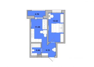 1-ком. квартира на продажу, 36.31 м2, Иркутск