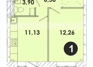 Продажа однокомнатной квартиры, 37.4 м2, поселок Дзержинск, микрорайон Современник, 32