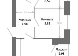 Продаю 2-комнатную квартиру, 47.08 м2, Ярославль, Дзержинский район