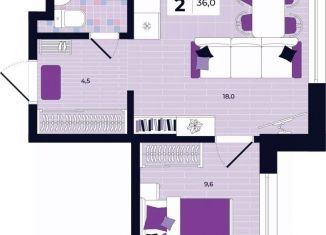 Продаю 2-ком. квартиру, 36 м2, Тула