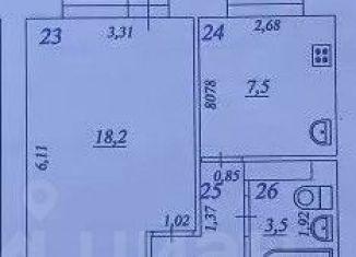 Продается 1-комнатная квартира, 35.1 м2, Самара, метро Кировская