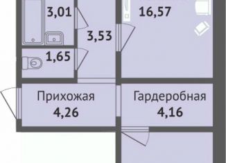 Продаю 2-комнатную квартиру, 64.67 м2, Чувашия, улица Богдана Хмельницкого, 129
