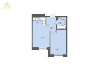 Продается 1-комнатная квартира, 39.79 м2, Иркутская область