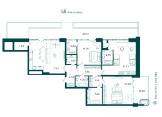 Продам 3-комнатную квартиру, 160.87 м2, Уфа, Советский район