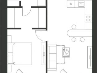 Продам 3-ком. квартиру, 70.5 м2, село Ленино