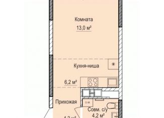 Продается квартира студия, 28.4 м2, Удмуртия