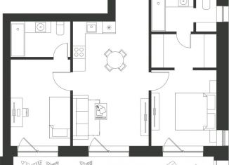 Продается 3-ком. квартира, 88.6 м2, село Ленино