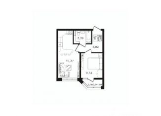 Продам 1-комнатную квартиру, 36.2 м2, Майкоп
