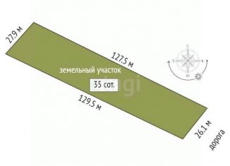 Продам земельный участок, 35 сот., Тамбовская область, Заречная улица, 2Е