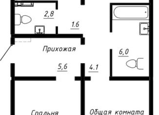 Продаю 3-ком. квартиру, 92.6 м2, Ленинградская область