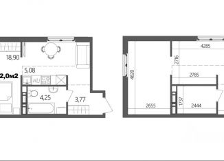 Продается 1-ком. квартира, 32.24 м2, Карелия