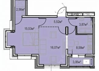 Продается 2-комнатная квартира, 55.21 м2, Иркутск, улица Марии Ульяновой, 19