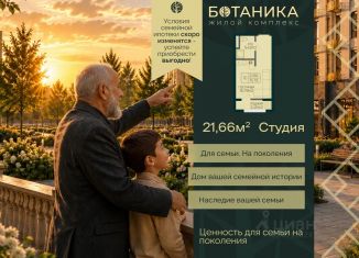 Продается 1-комнатная квартира, 21.66 м2, Каспийск