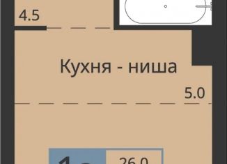 Продам квартиру студию, 26 м2, Пермский край, улица Оборонщиков, 6