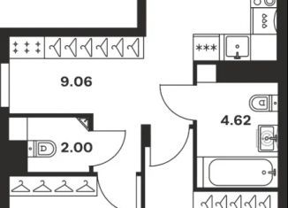 Продается 2-ком. квартира, 58.13 м2, Тульская область, Самоварная улица, 21/1