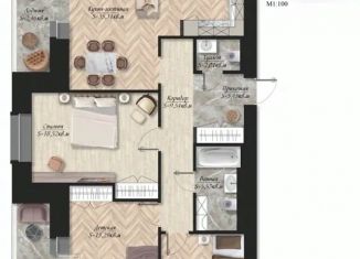 Продажа 4-ком. квартиры, 108.04 м2, Омск, проспект Карла Маркса, 40